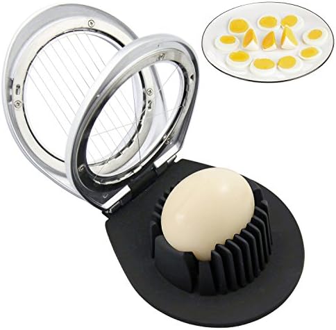 Egg Cutter Slicer with 3 Slicing styles,stainless steel