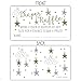 50 Twinkle Twinkle Little Star Diaper Raffle Tickets | Gender Neutral Baby Shower Game