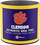 Clemson Tigers 1996-2005 Game Used Field Goal Post Cup Holder with Sublimated Plate - Fanatics Authentic Certified