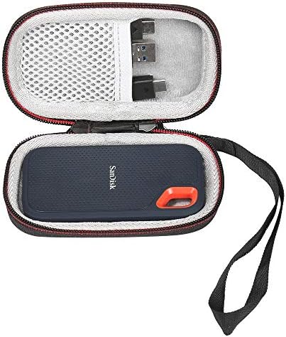 Bertasche Hard Case Travel Carrying Bag for SanDisk 500GB / 250GB / 1TB / 2TB Extreme Portable External SSD