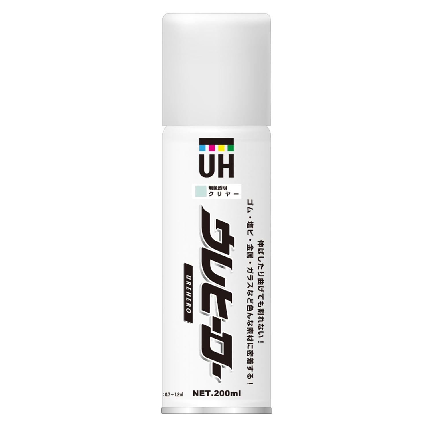 斎藤塗料(SaitoPaint) ウレヒーロー スプレー 200ml クリアー 無色透明商品画像