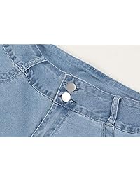 CNJFJ pantalones vaqueros capri ajustados para dama, estilo brasileño, elásticos
