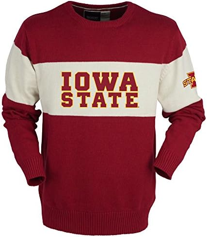 NCAA Iowa State Cyclones Unisex bar Down, Red, Medium