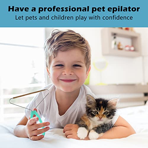 YUAKUOD Pet Hair Remover, Special Dog Hair Remover Multi Fabric Edge and Carpet Scraper, Quick Cat Hair Remover for Couch, Pet Towers and Rugs