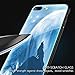 NASKY iPhone Xs max Case, Light Will Flash in with The Music,Ultra Thin Tempered Glass Smart iPhone Cover Case (Wolf)