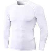 SPVISE Men's Compression Shirt Long Sleeve Athletic Workout T-Shirts Top Active Sport Baselayer Undershirt Gear Shirt Dry Fit