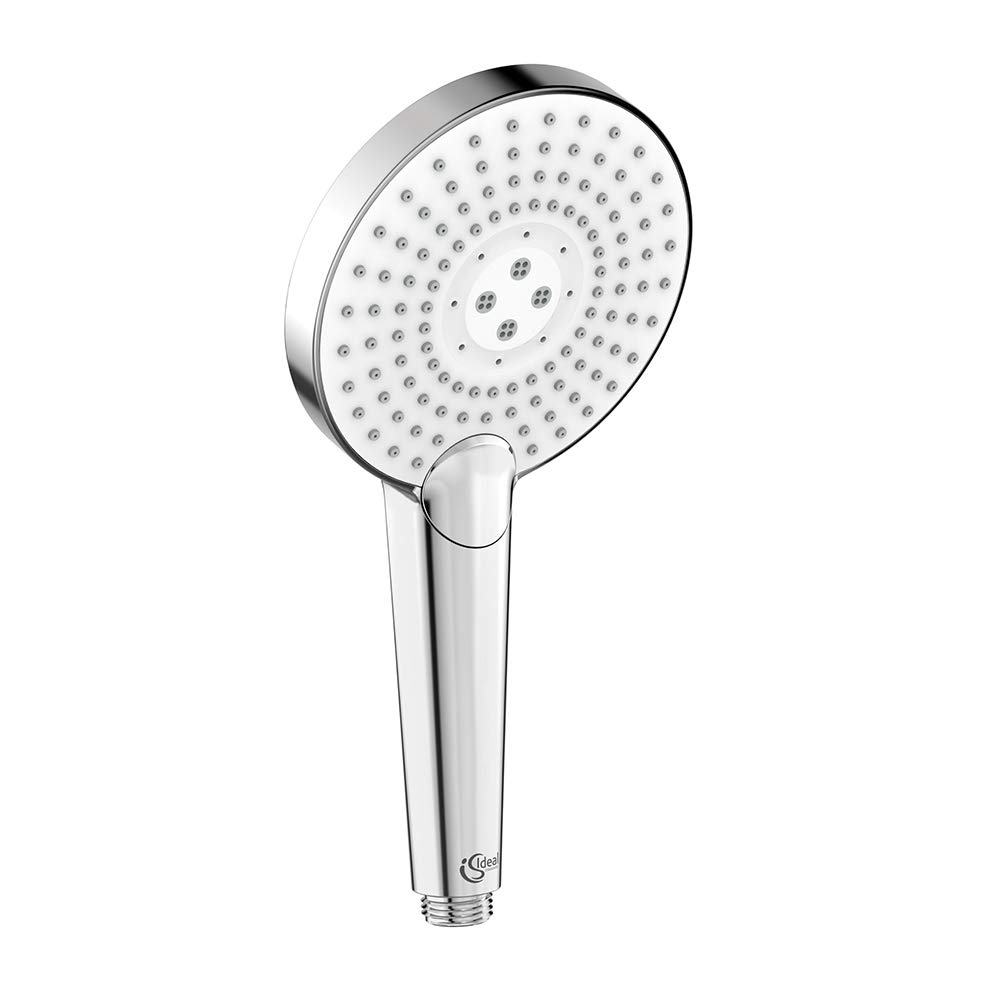 Ideal Standard B1759AA Evo Jet Round Shower Head, Chrome