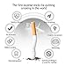Quit Smoking Aid Aromatherapy Nicotine Free Inhaler Stick, Cigarette Cravings Coping Remedy, Breathe In Refreshing Stress Relieving Stick, Natural Herbs Extracts Mood Enhancer Anxiety Reducer (White)
