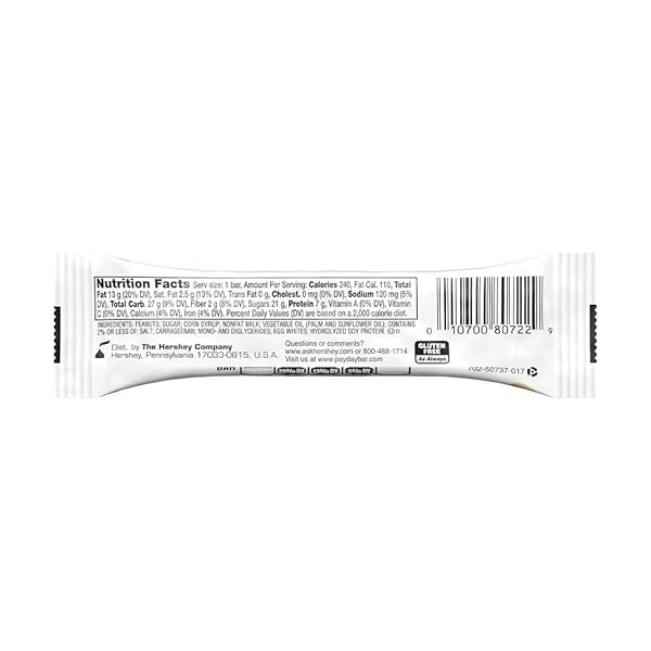 PAYDAY PEANUT CARAMEL CANDY BARS, 1.85 OZ (24 COUNT)