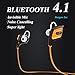 Bluetooth Headset, Bengoo Wireless Universal HandsFree 4.1 Bluetooth Headset Headphones Earphone [Built-in microphone] for iPhone, Samsung, LG, PC Laptop, and Other Bluetooth Device - Green