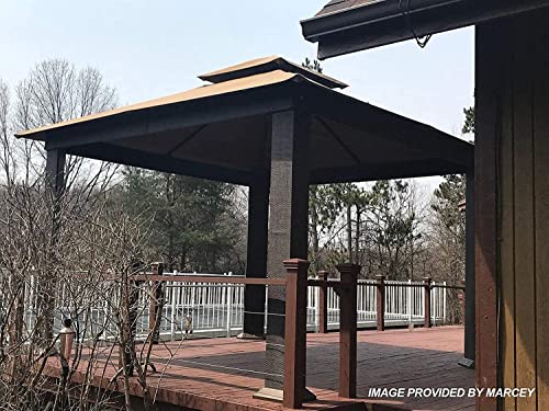 EliteShade Titan 10x13ft Patio Gazebo, Sunbrella UPF 50+ UV Protection, Aluminum Frame image 26