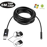2 In 1 Android Smartphone USB Endoscope Inspection Camera. NewRice 2.0 Megapixel HD OTG Waterproof Borescope Inspection Camera with for Android system phone / tablet computer and Windows system