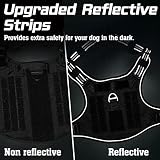 rabbitgoo Large Dog Harness No Pull Molle Panel Reflective Vest view 10