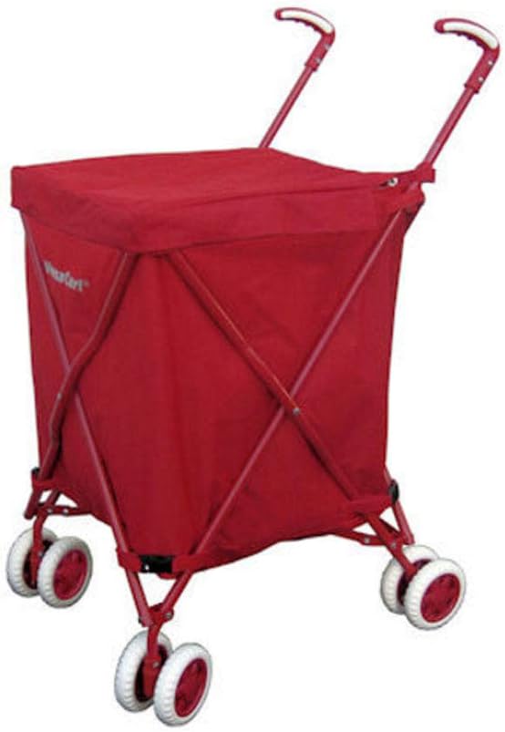 Carrito de la Compra Plegable Carrito PushPull Cuadrado Carrito de la Compra Carro de Cuatro Carrito de la Compra Plegable Carrito PushPull Cuadrado Carrito de la Compra Carro de Cuatro