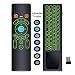Mini Wireless Keyboard, Wechip Air Remote Control T6 Touchpad with Colorful Backlit for Android TV Box/PC/Smart TV/Projector/HTPC/IPTV/Pad and More Devices