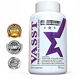 VASST Nitric Oxide Muscle Builder - Premium Pre Workout N.O. Booster for Denser Pumps, Fuller Vascularity and Shorter Recovery - Helps Improve Endurance and Reduce Muscle Breakdown - Month Supply
