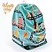 Car Seat Travel Gate Check Bag By Beastly Baby - Heavy Duty Air Traveling Storage & Carrying Bag For Toddler's Booster Seats & Infant's Convertible Carseats - Protection Against Dirt, Germs & Damage