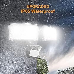 LEPOWER LED Security Lights Motion Sensor Light