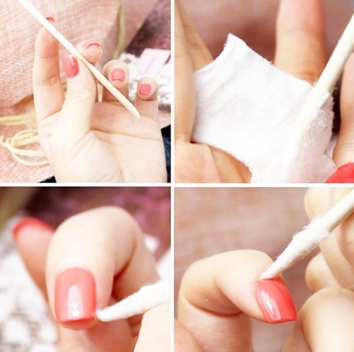 image for Onwon 200 Pieces Orange Wood Sticks - Double Sided Nail Art Multi-Func