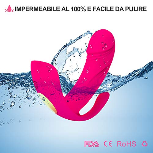 Vibratori-Sessuali-per-Donna-Massaggiatore-per-Donna-100-Impermeabile-e-Ricaricabile-USB-Portatile-e-Wireless-12-Modalita-di-Massaggio