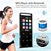 Grtdhx MP3 Player,MP3 Player with Bluetooth,16GB Music Player with FM Radio/Voice Recorder,HiFi Lossless Sound Quality,Metal, Alarm Clock, Touch Button, HD Sound Quality Earphone, with an Armband