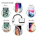 for iPhone 8 Adapter Headphone Adapter Accessories 3.5mm Aux Jack Adaptor Charger for iPhone 8Plus iPhone7/7Plus/X/10/Xs Earphone Adapter for iPhone Dongle 3.5mm Cable Connector Support iOS 12 Systethumb 4