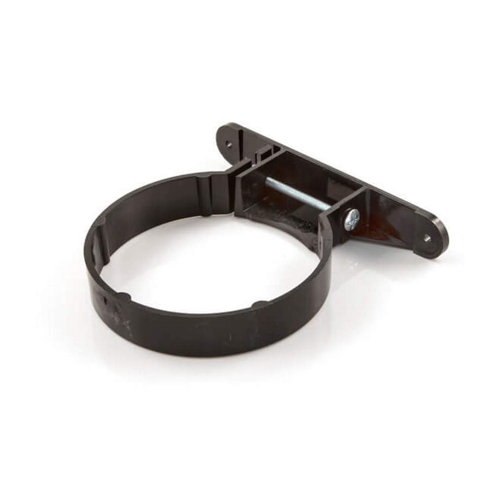 STX_425195 Polypipe Pipe Clips (Plastic) 4"/110mm Black (SC44B)