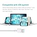 iPhone Charger Cable, Eashion 3Pack 10FT 8-Pin Lightning to USB Cable Cord, Sync & Transfer Data, Compatible with iPhone 7 7 Plus 6 6s 6 plus 6s plus, iPhone 5 5s 5c,iPad, iPod and More-White