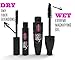 400X Pure Silk Fiber Lash Mascara [Ultra Black Volume and Length], Longer & Thicker Eyelashes. Waterproof, Long Lasting, Instant & Very Easy to Apply, Smudge-proof, Hypoallergenic