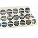 500 pcs Laser Hologram Original Sticker 15mm / 0.59 inch Round Security Tamper Evident Stickers One-time Use (Silver)