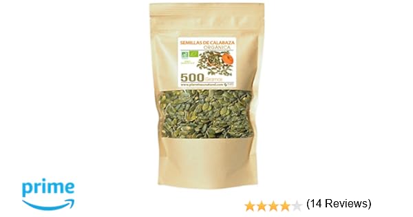 Semillas de Calabaza Orgánicas - 500g - Curcubita pepo: Amazon.es ...