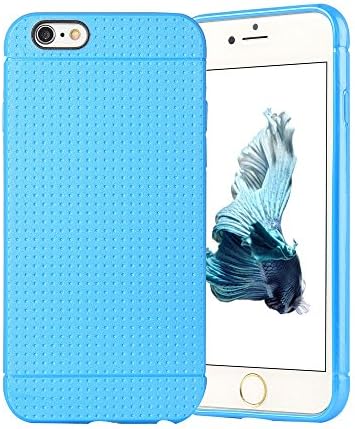 iPhone 6/6s Case, COSHIN Premium Quality soft TPU Bumper Case Anti-slip Shockproof Armor Protective Case for 4.7 inch (Grip blue)