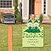 Big Dot of Happiness Twins Two Peas in a Pod - Party Decorations - Birthday Party or Baby Shower Welcome Yard Sign
