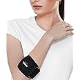 TYNOR Tennis Elbow Support for Men & Women, Adjustable Elbow Strap Pain Relief with Compression Pad Elbow Arm Band Wrap for Weightlifting Tendonitis Forearm Brace Straps Small, 1 Unit