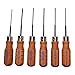 Grace USA - Micro Screwdriver Set - MS6 - Gunsmithing - Screwdrivers - 6 piece - Gunsmith Tools & Accessories, Brown/Black