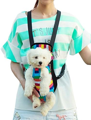 Hmcity dog carriers portable Convenient Lightweight Outdoor Travel pet carrier Free Your Hands Safe to Carry Your Pet dogs (S)