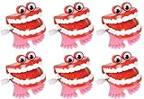 Wind Up Chatter Teeth with Eyes - 12 pack