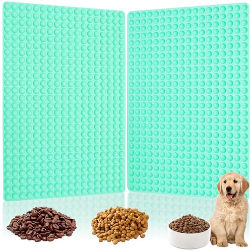 Zorazio 2 Pack 468-Cavity Mini Round Silicone Molds, Mini Dog Treat Mold Silicone,Chocolate Drop Mold,Semi Sphere Gummy Candy Molds for Small Jelly (Mini Round Shaped)