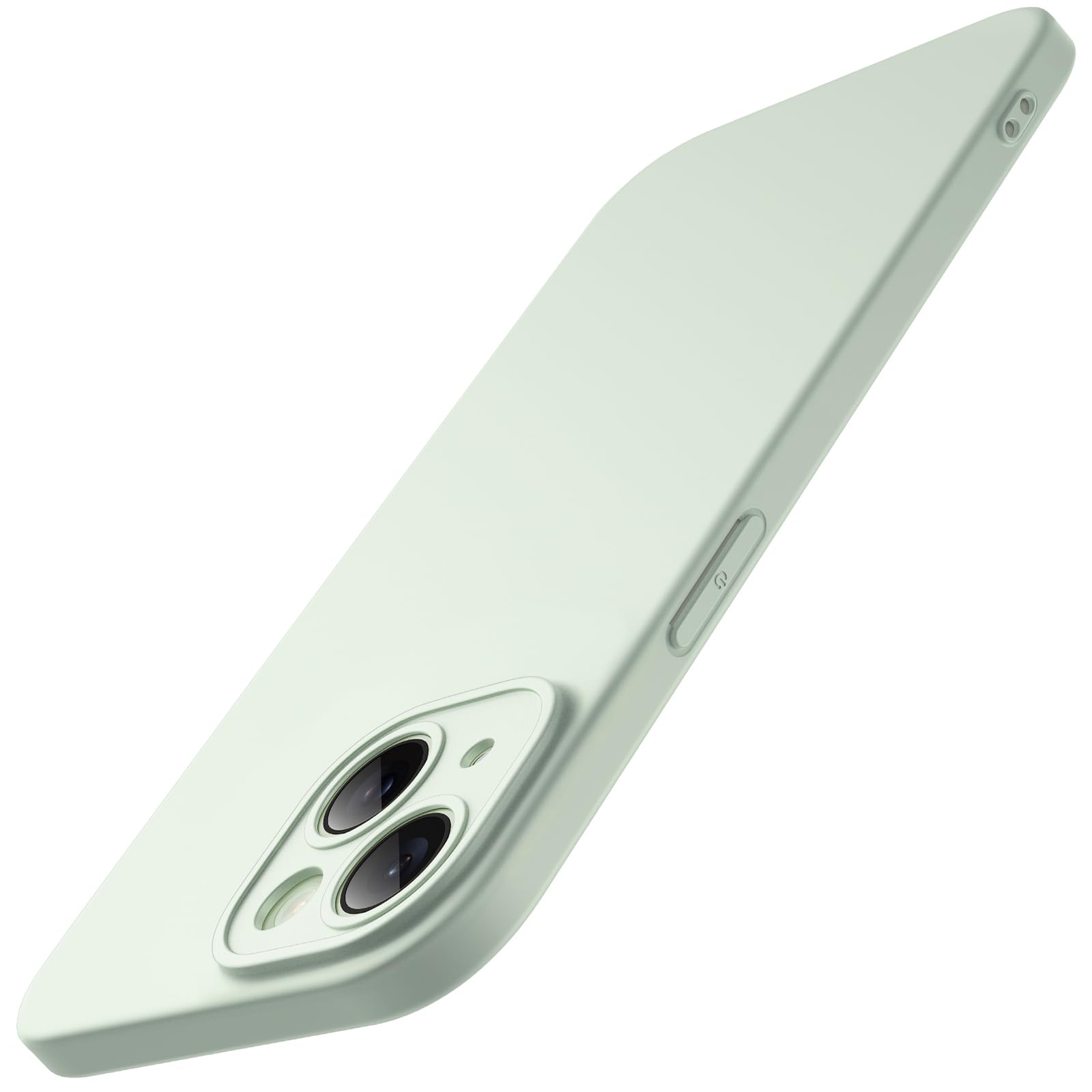 JETech Slim Case for iPhone 15 6.1-Inch with Camera Lens Full Cover Protection, Ultra-Thin Lightweight Matte Finish Minimalist Protective Phone Cover (Green)