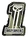 Harley-Davidson Dark Custom Camo #1 Skull Frayed Emblem Patch, 4 x 3 inches