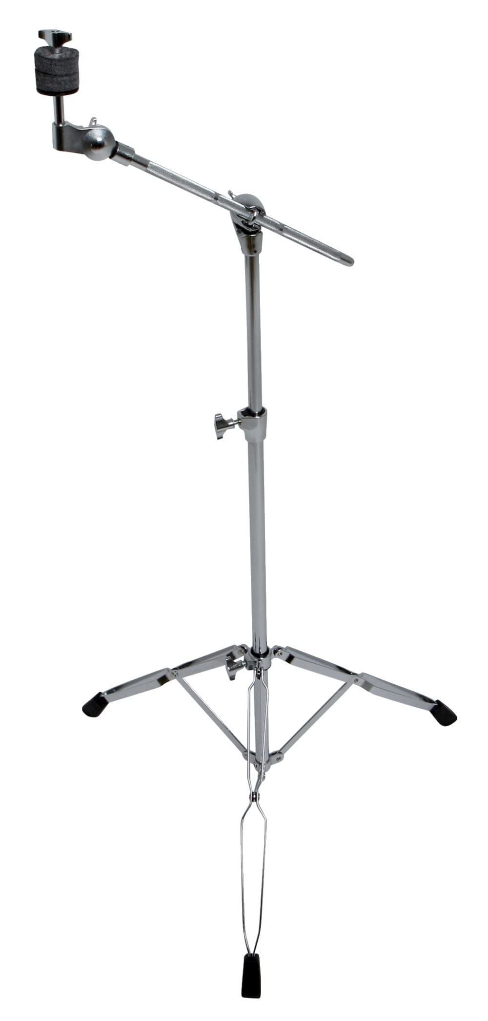 GEWApure PS803130 Cymbal boom stand CBS-100 double braced, height approx. 90cm/150cm, 1 level extendable, with boom 30cm