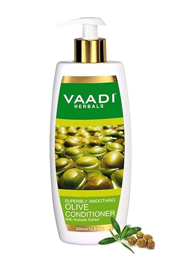 Vaadi Herbals Olive Conditioner with Avocado Extract, 350 ml