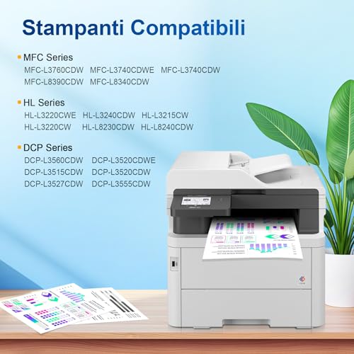 TN248XL TN248 Compatible for Brother MFC L3740CDWE Toner Brother DCP-L3560CDW MFCL3740CDWE DCPL3560CDW TN 248 XL MFC-L3760CDW HL-L3240CDW HL-L3220CWE DCP-L3520CDWE