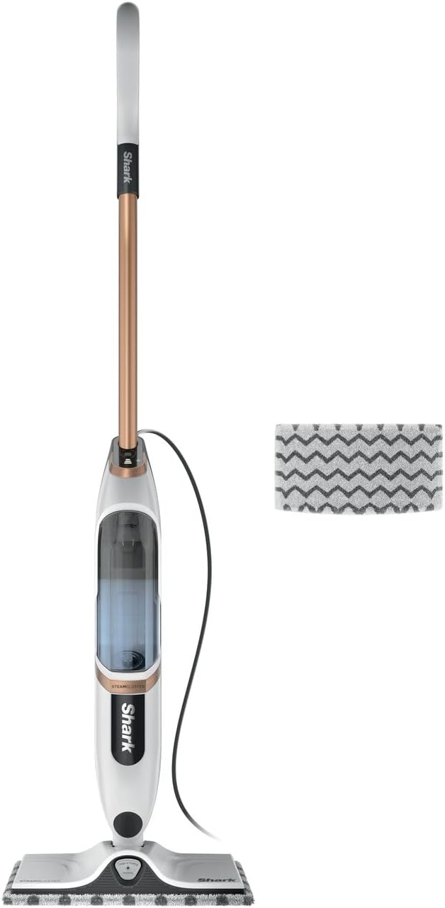 Shark SteamSpot Steam Mop with Steam Blaster Technology White UK