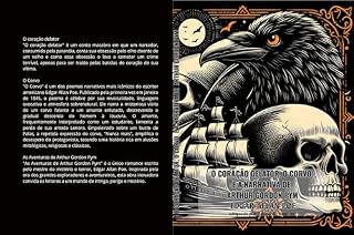 Livro O coração delator: O Corvo, A Narrativa de Arthur Gordon Pym As Aventuras de Arthur Gordon Pym De Nantucket, Romance De Edgar Allan Poe: adaptado em uma linguagem contemporânea (Portuguese Edition)
