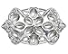 Arthur Court Designs Aluminum Fleur-De-Lis Deviled Egg Holder Container 13 inch x 8 inch