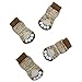 PUPTECK Anti-Slip Dog Socks - Small Dog Paw Protector English Bulldog Socks Dogs Toe Grips Booties for Bunnies Men or Women Indoor Wear Small Medium Dogs