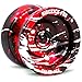 Sidekick Yoyo Pro Splashes Professional Aluminum UNresponsive YoYo (Black/Red/Silver)