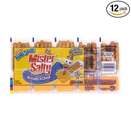 Handi Snack Mr Salty Pretzel N Cheese 6 Count Pack Of 12 Amazon Com Grocery Gourmet Food