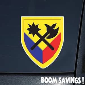 Amazon.com: US Army 194th Armor Brigade SSI 6" Decal Sticker: Kitchen ...